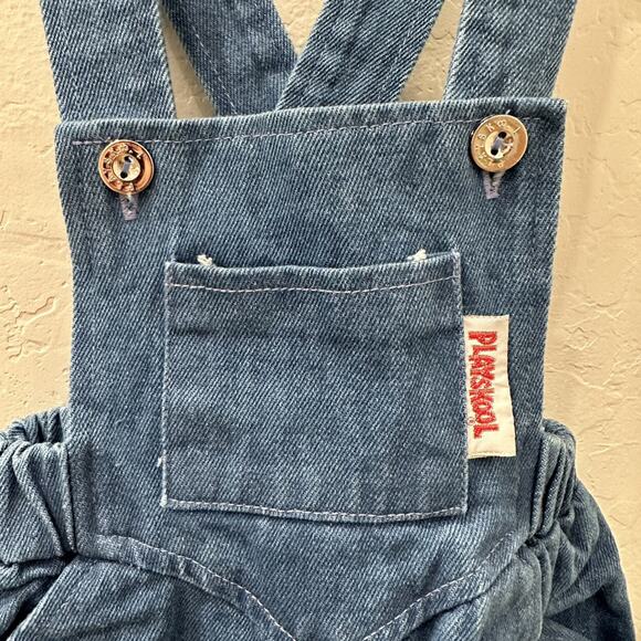 NWT Vintage Playskool Denim Overalls - Picture 3 of 11